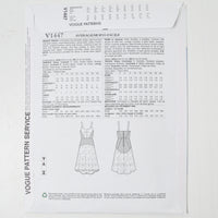 Vogue V1447 Tracy Reese Misses' Dress Sewing Pattern - Size AX4 (4-12)
