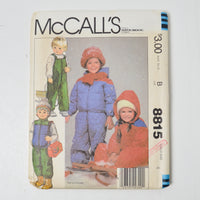 McCall's Toddlers' and Children's Jacket or Vest + Overalls Sewing Pattern - Size 4