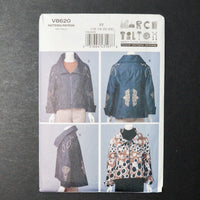 Vogue V8620 Misses Jacket Sewing Pattern - Size FF (16-22)