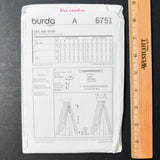 Burda Style 6751 Dress Sewing Pattern - (8-18)