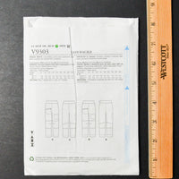 Vogue V9303 Misses Pants Sewing Pattern - Size E5 (14-22)