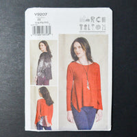 Vogue V9207 Misses Top Sewing Pattern - Size ZZ (L-XXL)