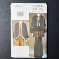Vogue 7215 Misses Jacket Sewing Pattern - (12-16)