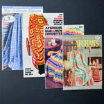 Afghans Pattern Booklet Bundle - Set of 4