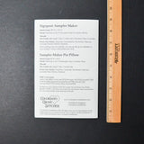 Colorado Cross Stitcher Signpost Sampler Maker + Pincushion Pattern Booklet