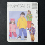 McCall's 3387 Toddler Jacket Sewing Pattern - Size CB (1-3)