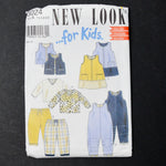 New Look 6024 Kids Clothing Sewing Pattern - size A (1/2 - 4)