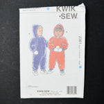Kwik Sew 2381 Toddler Snowsuit Sewing Pattern - (T1-T4)