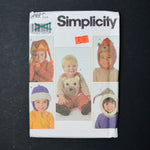 Simplicity 7866 Baby Overalls + Accessories Sewing Pattern - Size AA (1/2-2)