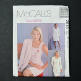 McCall's 2618 Dress + Jacket Sewing Pattern - Size G (20-24)