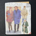 McCall's 7357 Unisex Jacket Sewing Pattern - Size Z (XL-XXL)