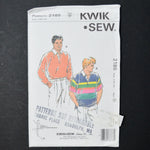 Kwik Sew 2185 Men's Shirt Sewing Pattern - (S-XL)