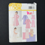 New Look 6334 Kids Robe, Top + Pants Sewing Pattern - Size A (3-8)
