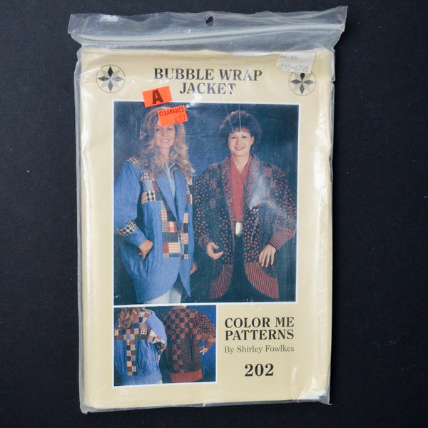 Color Me Patterns 202 Bubble Wrap Jacket Sewing Pattern