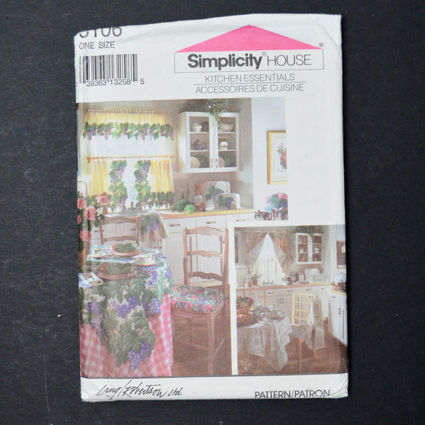 Simplicity House 8106 Kitchen Essentials Sewing Pattern