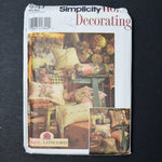 Simplicity Home Decorating 8044 Pillows in 12 Styles Sewing Pattern