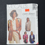 McCall's 6959 Unlined Jacket Sewing Pattern - Size E (14-18)