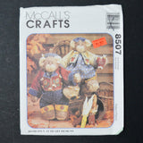 McCall's Crafts 8507 Honey Bee Mine Bears Sewing Pattern
