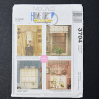 Simplicity 3704 Valance Sewing Pattern