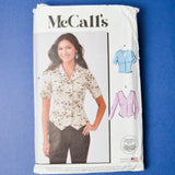 McCall's M8451 Misses' Tops with Cup Sizes - Size Y5 (18-26)