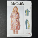 McCall's M8515 Misses' Dress, Top and Pants Sewing Pattern - Size K5 (8-16)