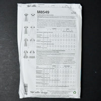 McCall's M8549 Children's and Misses' Princess Costume Sewing Pattern - Size AA (3-8)