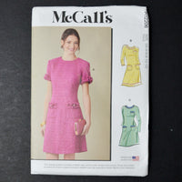 McCall's R12206 Misses' Dress with Sleeve Variations Sewing Pattern - Size D5 (4-12)