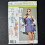 Simplicity 8139 Misses' Bathing Dress and Beach Coat Sewing Pattern - Size H5 (6-14)