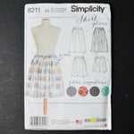 Simplicity 8211 Misses' Skirt in Three Lengths Sewing Pattern - Size D5 (4-12)