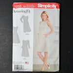 Simplicity 8255 Misses'/Women's Dress Sewing Pattern - Size AA (10-18)