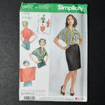 Simplicity 8452 Misses' Vintage Knit Blouse Sewing Pattern - Size A (S-L)