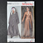 Simplicity 8482 Misses' Costume Coats Sewing Pattern - Size R5 (14-22)