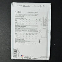 Vogue V1493 Misses' Jacket Sewing Pattern - Size Y (XS-M)