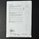 Vogue V1536 Misses'/Misses' Petite Jacket and Dress Sewing Pattern - Size A5 (6-14)