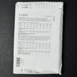 Vogue V1683 Misses' Skirt Sewing Pattern - Size A5 (6-14)