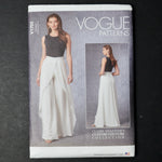 Vogue V1702 Misses' Pants Sewing Pattern - Size H5 (6-14)
