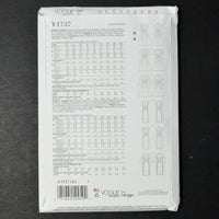 Vogue V1737 Misses' Dress Sewing Pattern - Size A5 (6-14)