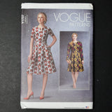 Vogue V1737 Misses' Dress Sewing Pattern - Size A5 (6-14)