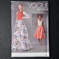 Vogue V1813 Misses' Skirt Sewing Pattern - Size B5 (8-16)