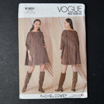 Vogue V1821 Misses' Dress Sewing Pattern - Size A (XS-XXL)