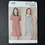 Vogue V1822 Misses' Dress Sewing Pattern - Size B5 (8-16)