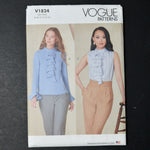 Vogue V1824 Misses' and Misses' Petite Top Sewing Pattern - Size B5 (8-16)