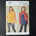 Vogue V1825 Misses' and Misses' Petite Top Sewing Pattern - Size A (XS-XXL)