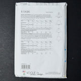 Vogue V1826 Misses' Sweatshirts Sewing Pattern - Size A (XS-XXL)