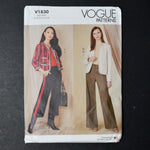Vogue V1830 Misses' Jacket and Pants Sewing Pattern - Size B5 (8-16)