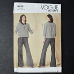 Vogue V1831 Misses' and Misses' Petite Jacket and Pants Sewing Pattern - Size B5 (8-16)