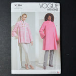 Vogue V1866 Misses' Coat Sewing Pattern - Size A5 (6-14)