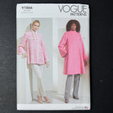 Vogue V1866 Misses' Coat Sewing Pattern - Size A5 (6-14)