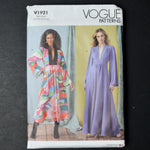 Vogue V1921 Misses' Dress in Two Lengths Sewing Pattern - Size A5 (6-14)