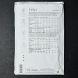 Vogue V1921 Misses' Dress in Two Lengths Sewing Pattern - Size A5 (6-14)
